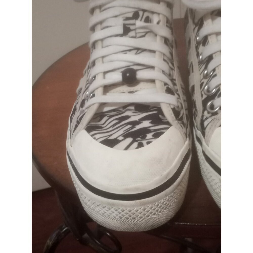 Adidas Nizza Platform Mid GY9424 White Athletic Sneaker Shoes Womens Size 10 - Picture 7 of 12